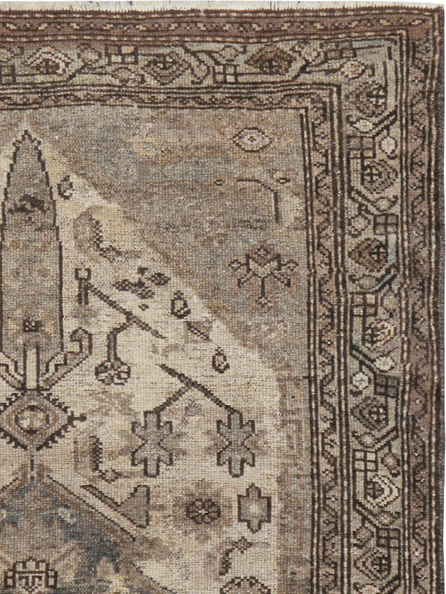 Vintage Persian Malayer Rug, No.21590 - Staging