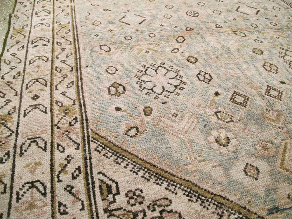 Vintage Persian Malayer Gallery Rug, No.21595 - Staging