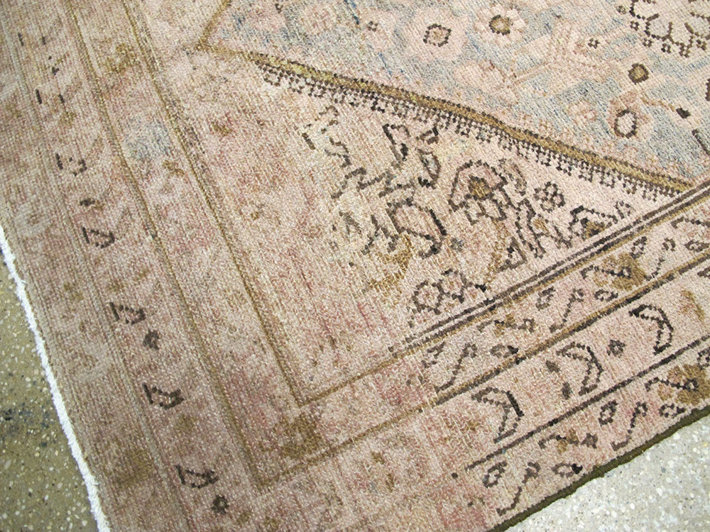 Vintage Persian Malayer Gallery Rug, No.21595 - Staging