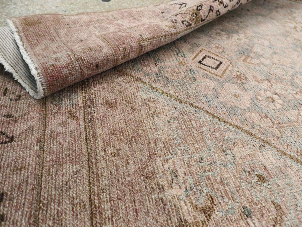 Vintage Persian Malayer Gallery Rug, No.21595 - Staging