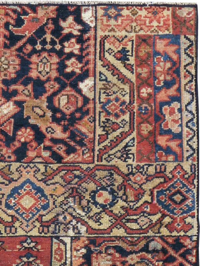 Antique Persian Malayer Sampler Rug, No.21596 - Staging