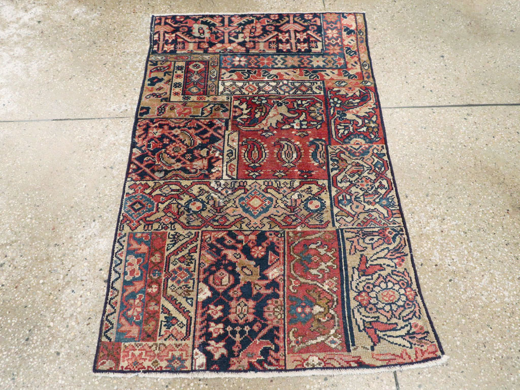 Antique Persian Malayer Sampler Rug, No.21596 - Staging