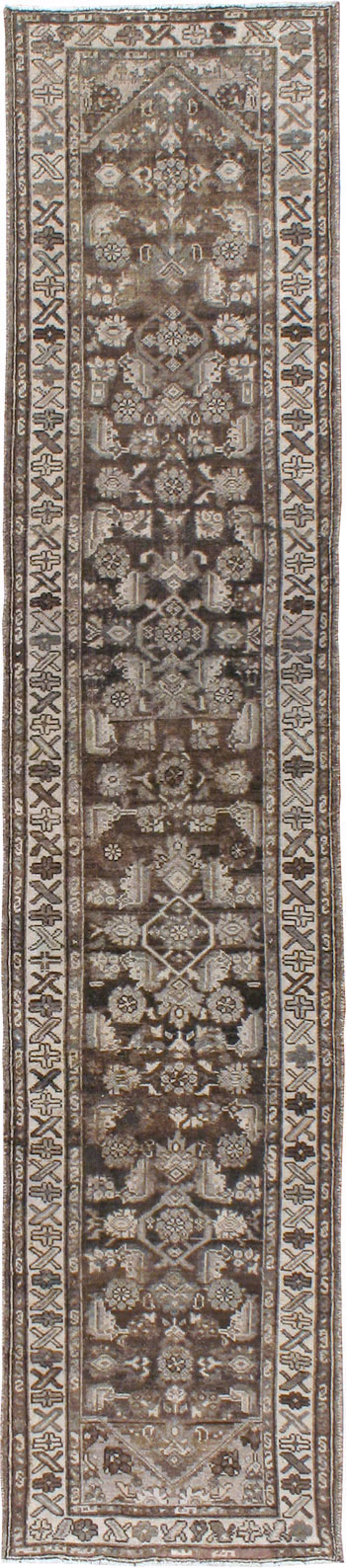 Vintage Persian Malayer Runner, No.21601 - Staging