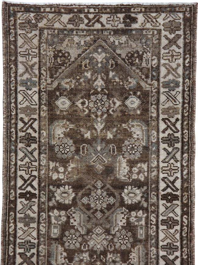 Vintage Persian Malayer Runner, No.21601 - Staging