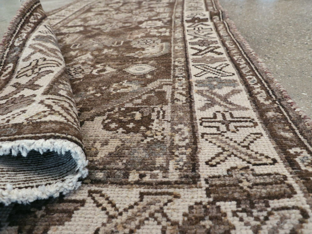 Vintage Persian Malayer Runner, No.21601 - Staging