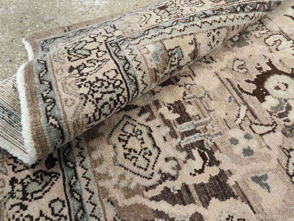 Vintage Persian Malayer Runner, No.21606 - Staging