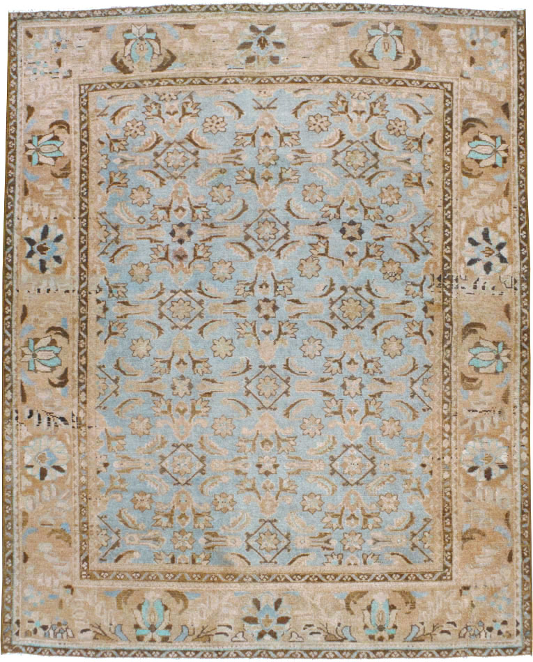 Vintage Persian Malayer Rug, No.21608 - Staging