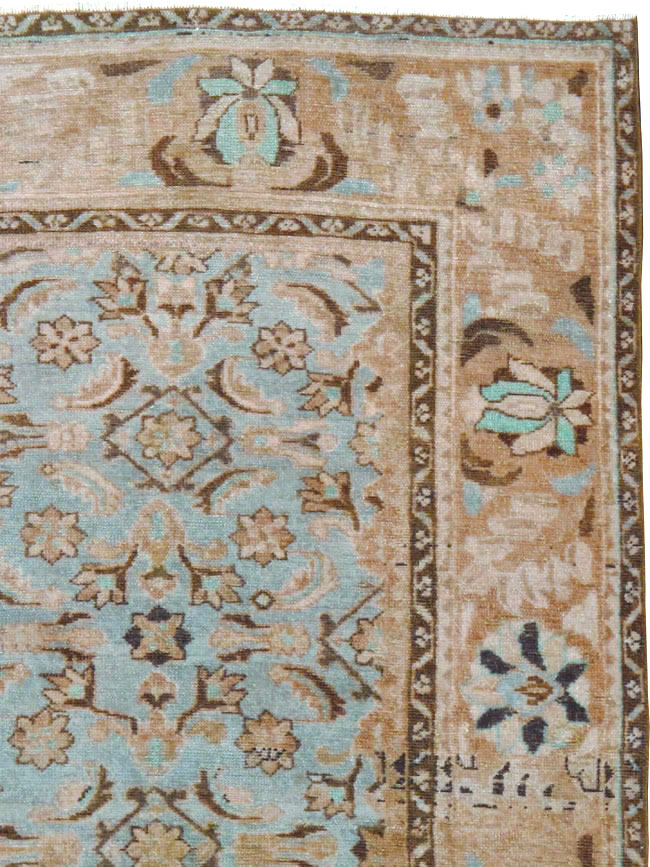 Vintage Persian Malayer Rug, No.21608 - Staging