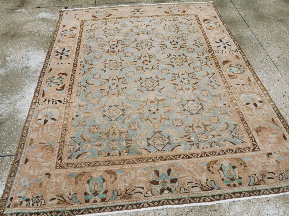 Vintage Persian Malayer Rug, No.21608 - Staging