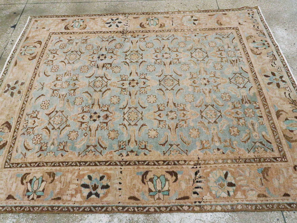 Vintage Persian Malayer Rug, No.21608 - Staging