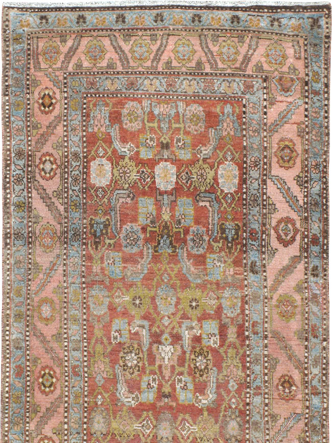 Vintage Persian Kurdish Runner, No.21610 - Staging