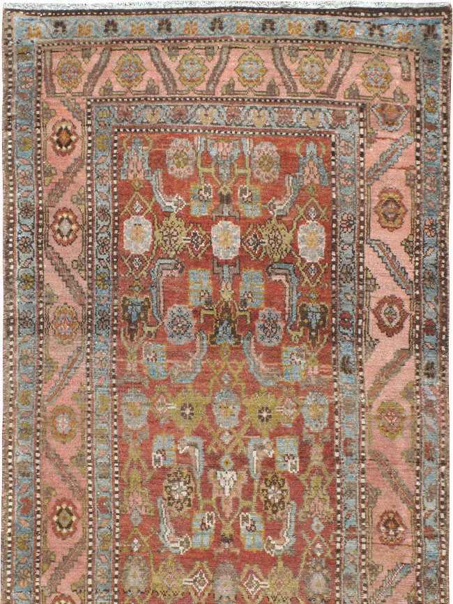 Vintage Persian Kurdish Runner, No.21610 - Staging