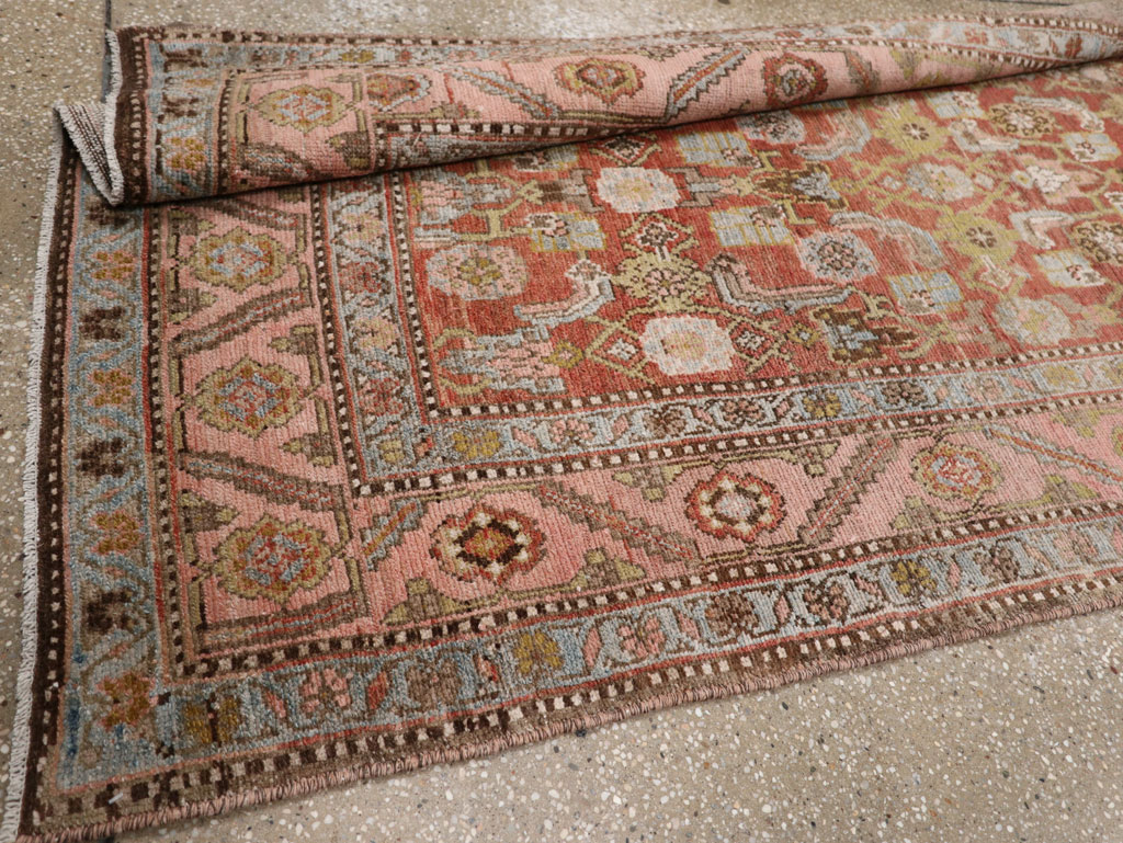 Vintage Persian Kurdish Runner, No.21610 - Staging