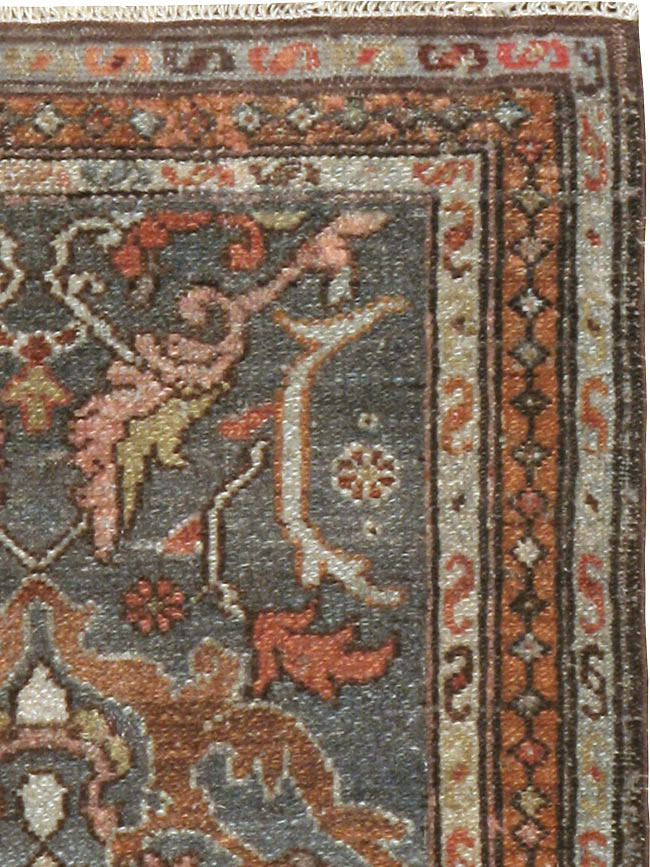 Vintage Persian Malayer Rug (Pair: 1 of 2), No.21614 - Staging