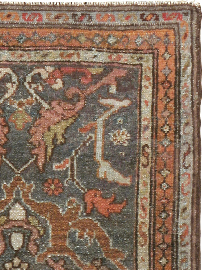 Vintage Persian Malayer Rug (Pair: 1 of 2), No.21614 - Staging