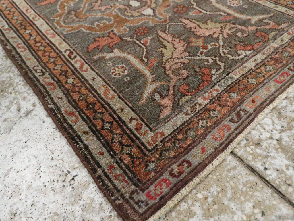 Vintage Persian Malayer Rug (Pair: 1 of 2), No.21614 - Staging