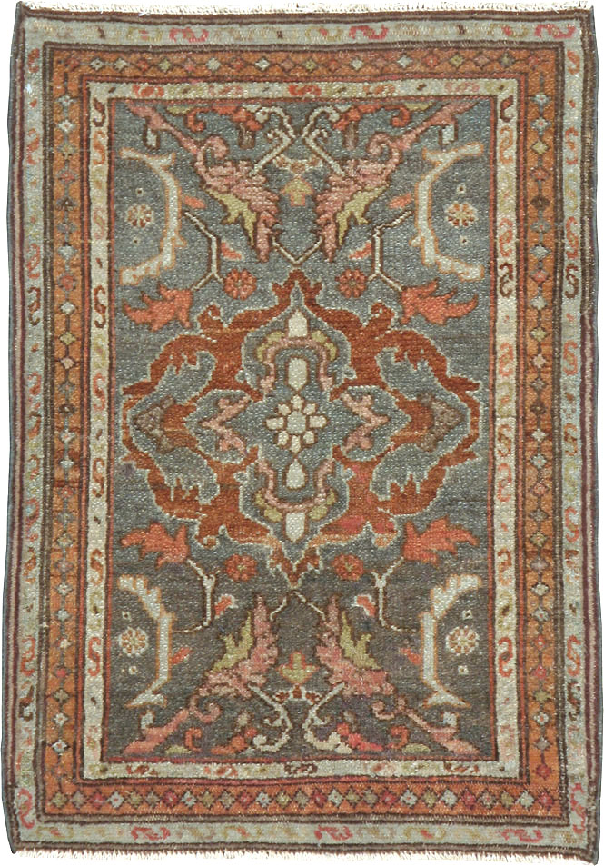 Vintage Persian Malayer Rug (Pair: 2 of 2), No.21615 - Staging