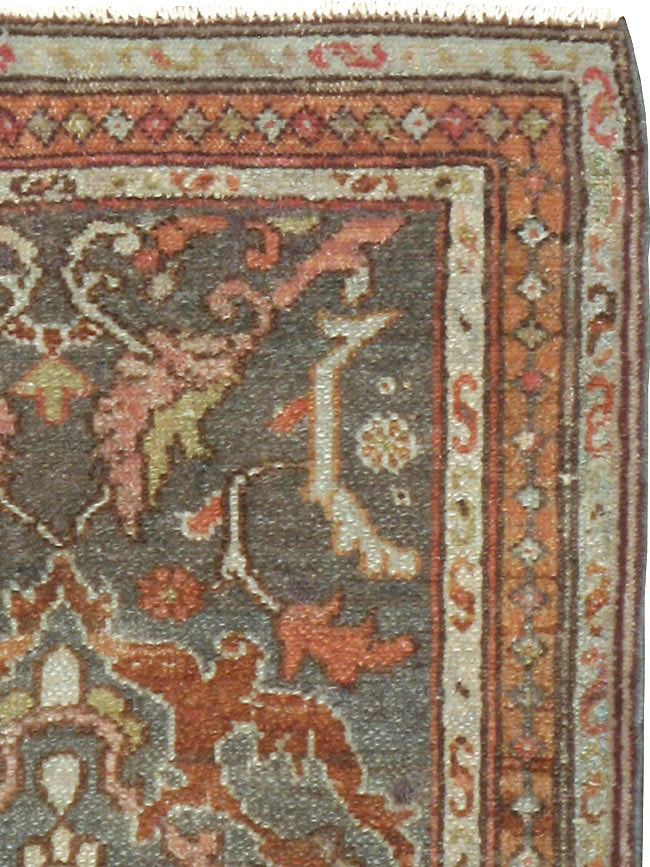 Vintage Persian Malayer Rug (Pair: 2 of 2), No.21615 - Staging