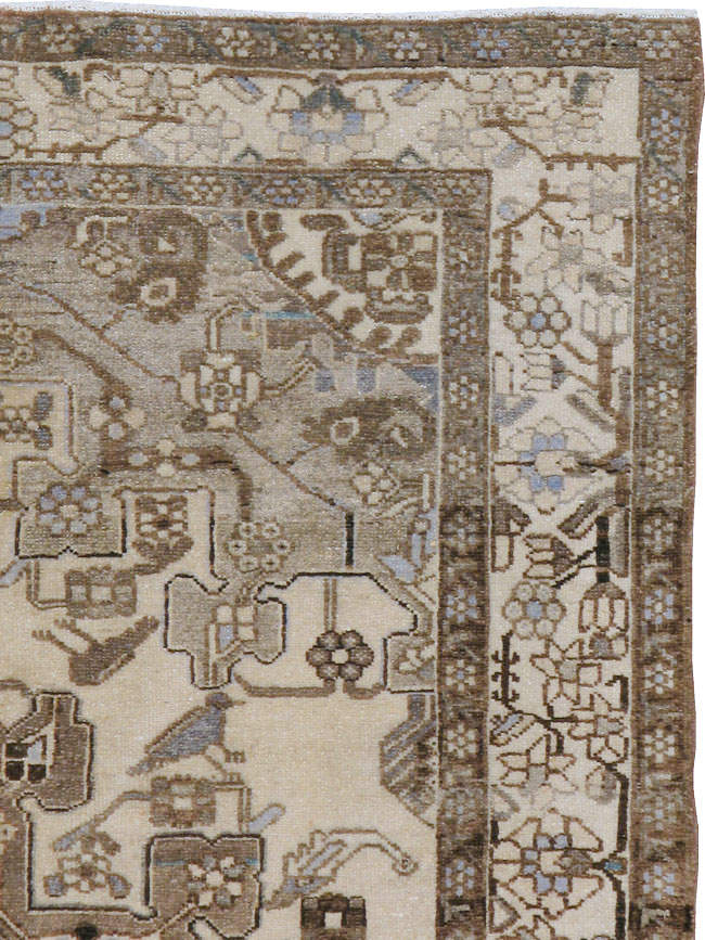 Vintage Persian Malayer Rug, No.21619 - Staging