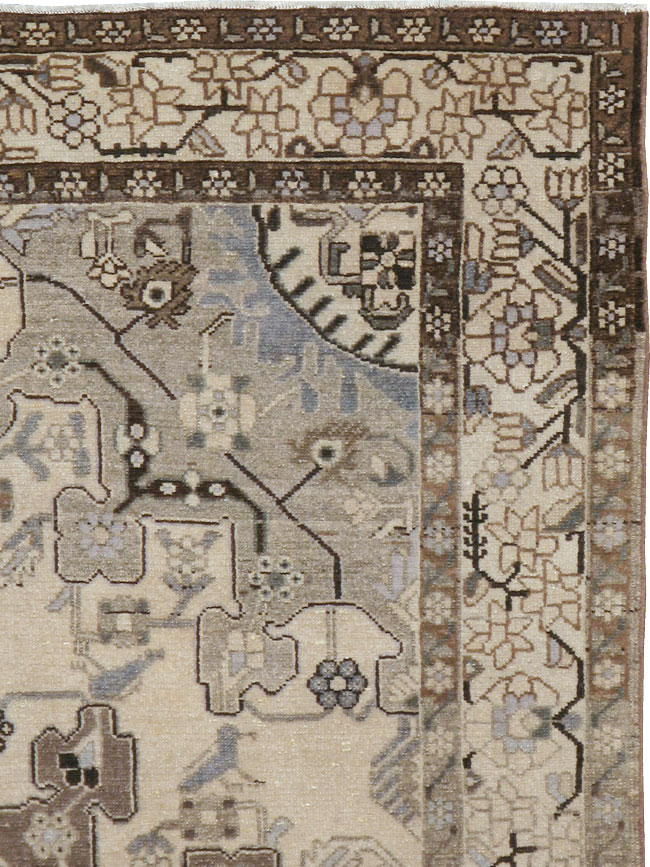 Vintage Persian Malayer Rug, No.21619 - Staging