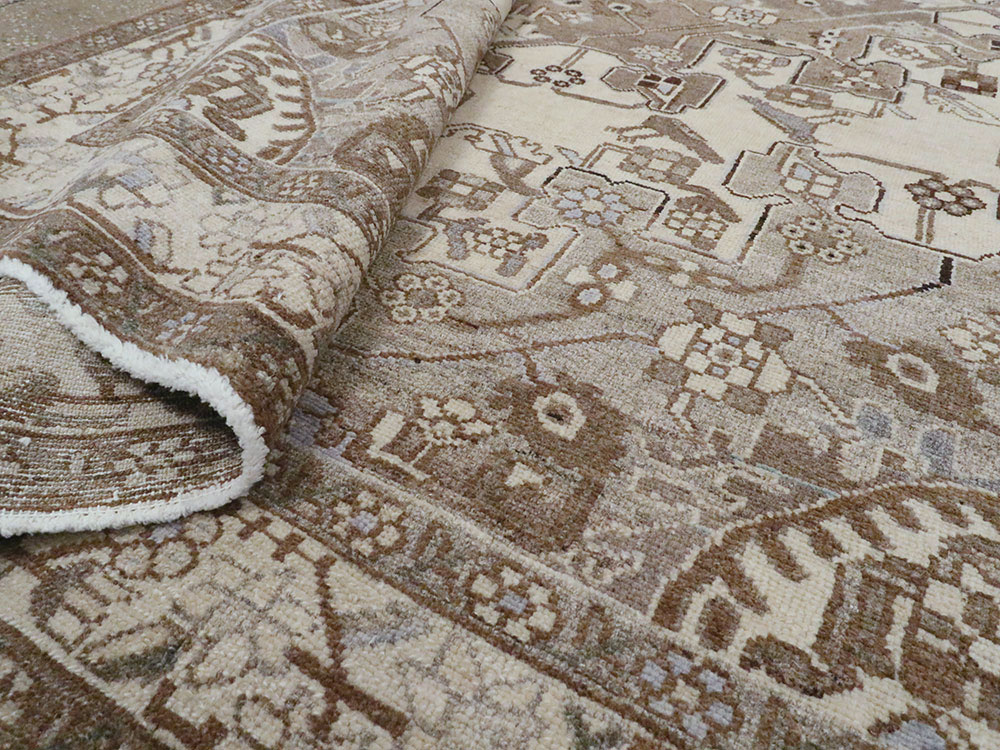 Vintage Persian Malayer Rug, No.21619 - Staging