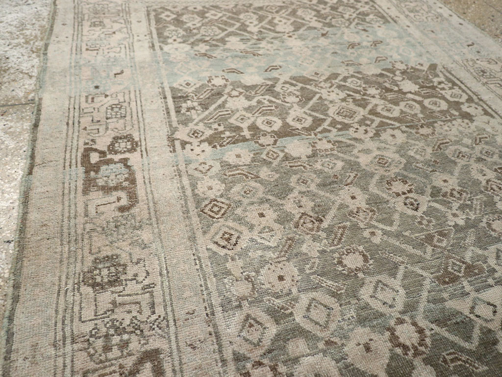 Antique Persian Bidjar Rug, No.21625 - Staging