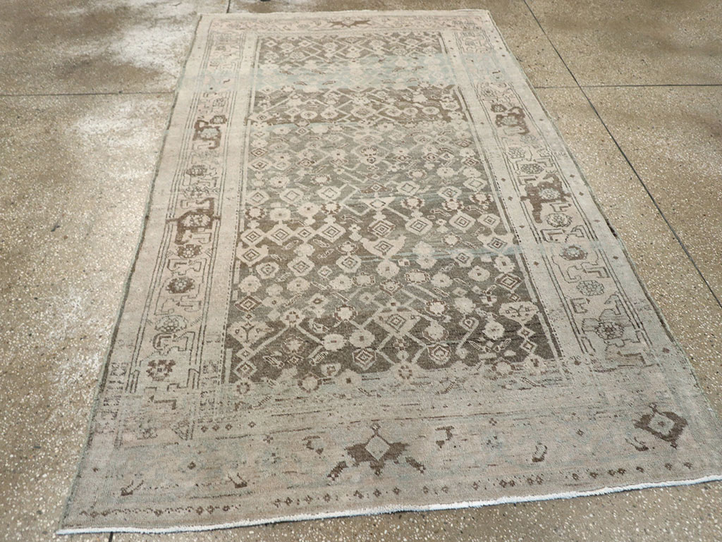 Antique Persian Bidjar Rug, No.21625 - Staging
