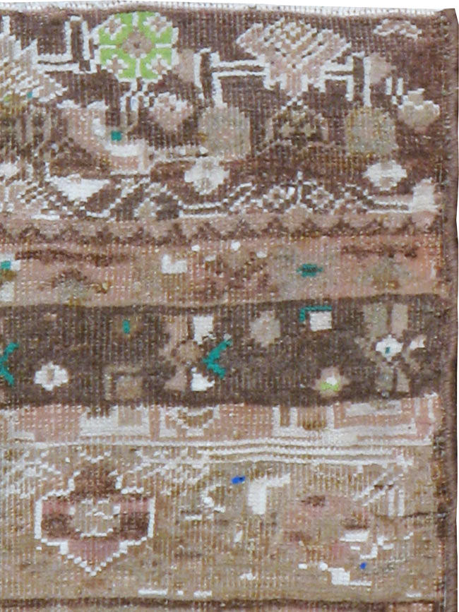 Antique Persian Tabriz Sampler Rug, No.21628 - Staging