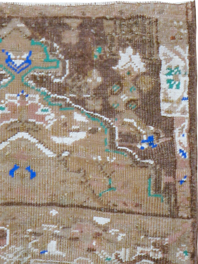 Antique Persian Tabriz Sampler Rug, No.21628 - Staging