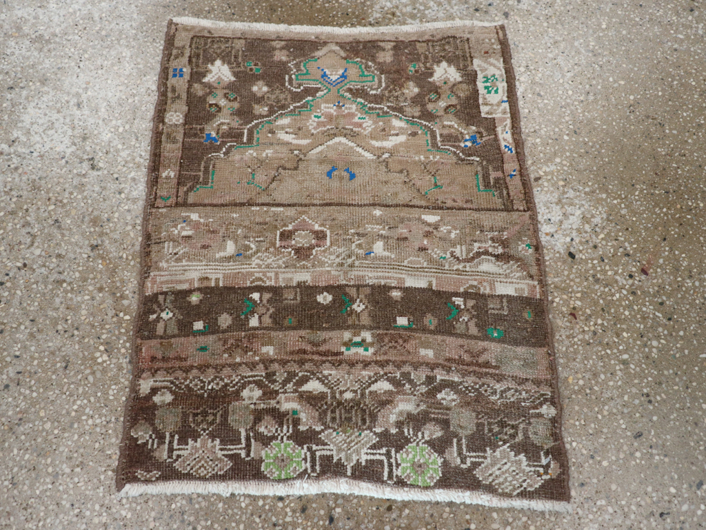 Antique Persian Tabriz Sampler Rug, No.21628 - Staging