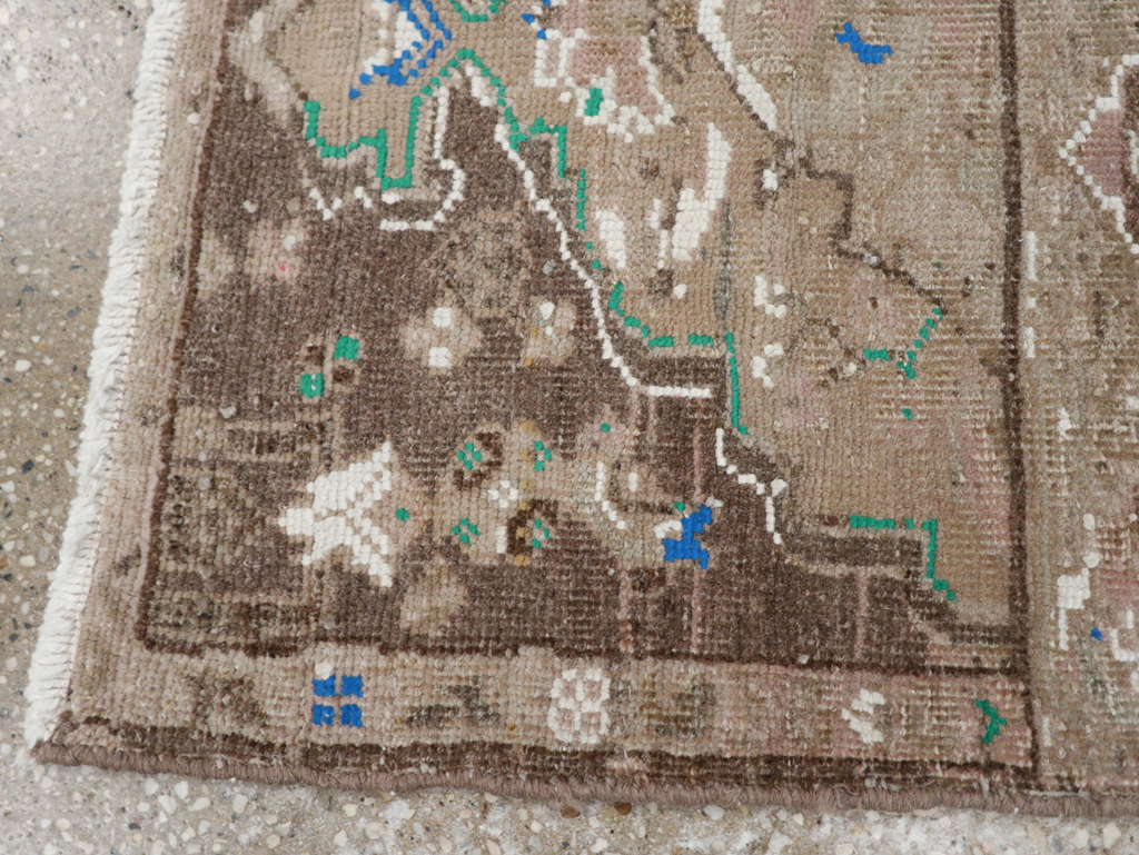 Antique Persian Tabriz Sampler Rug, No.21628 - Staging