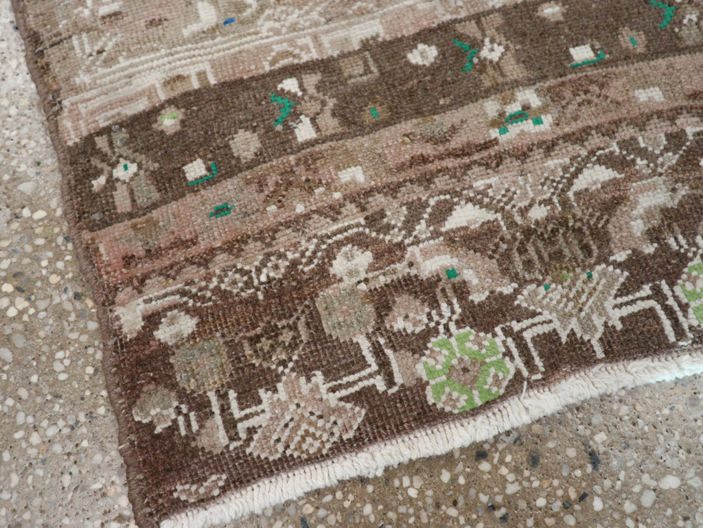 Antique Persian Tabriz Sampler Rug, No.21628 - Staging