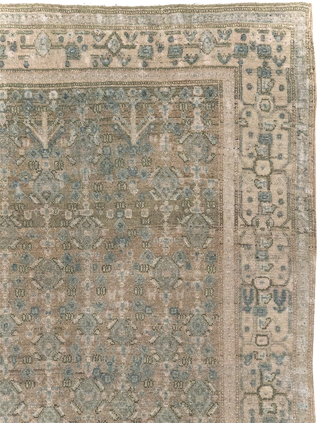 Vintage Senneh Malayer Runner, No.21630 - Staging