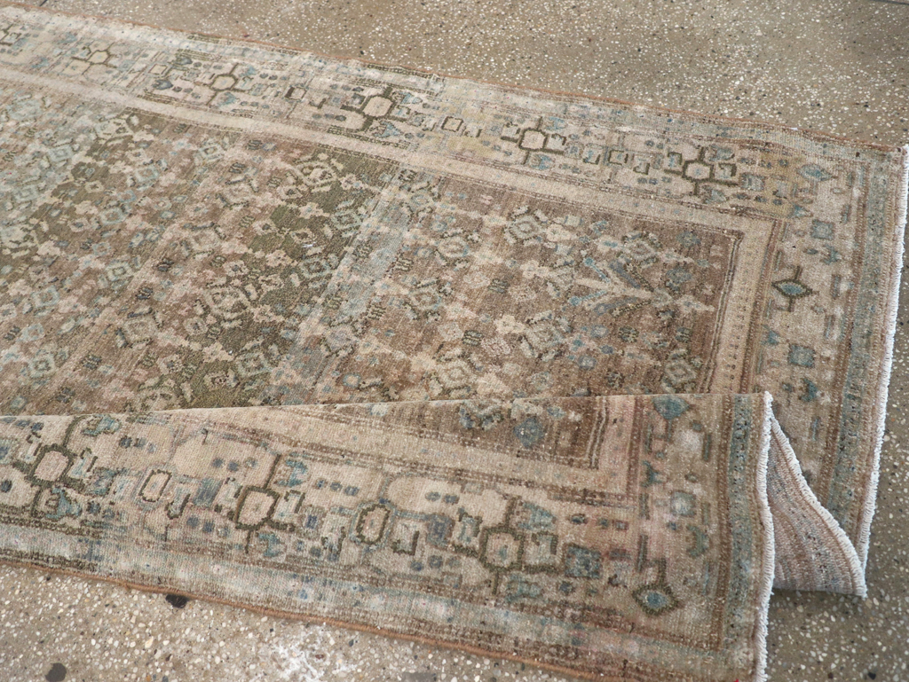 Vintage Senneh Malayer Runner, No.21630 - Staging