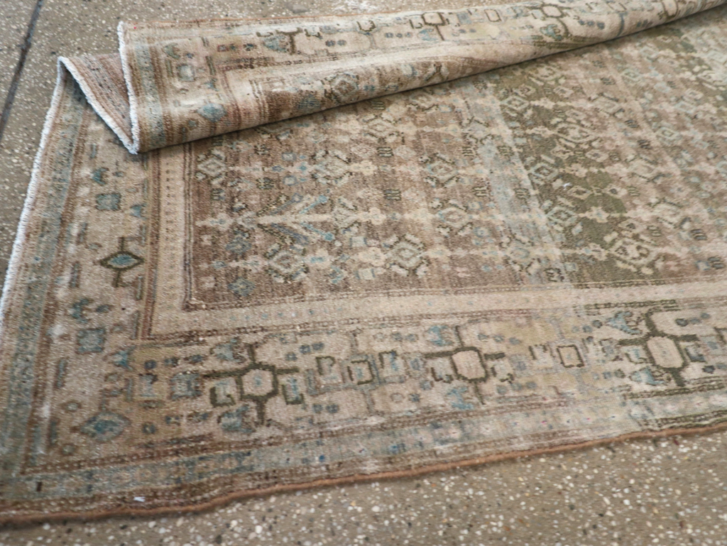 Vintage Senneh Malayer Runner, No.21630 - Staging