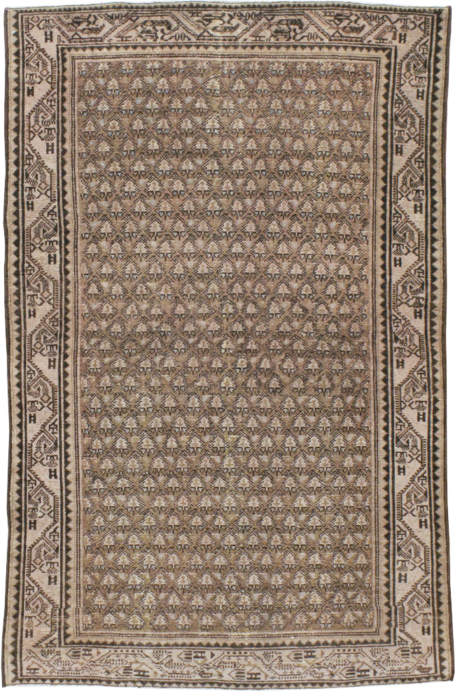 Vintage Persian Malayer Rug, No.21632 - Staging