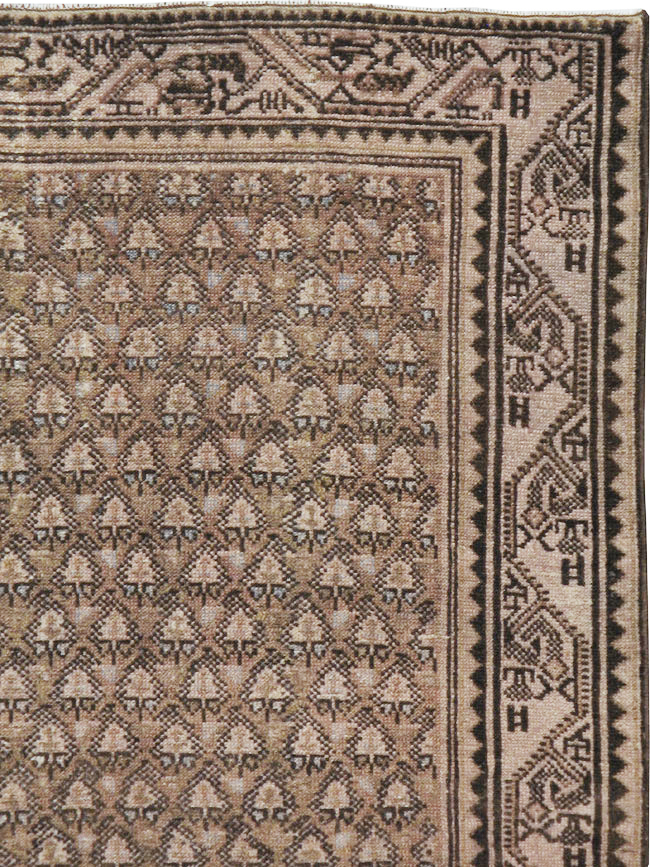Vintage Persian Malayer Rug, No.21632 - Staging