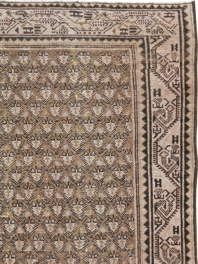 Vintage Persian Malayer Rug, No.21632 - Staging