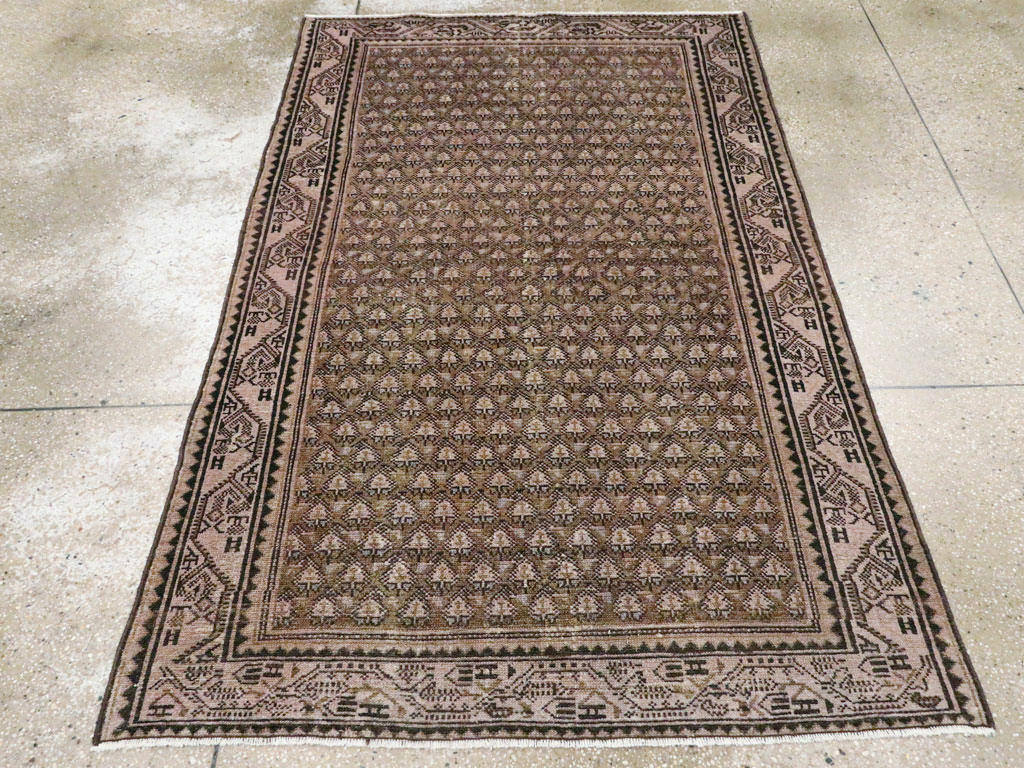 Vintage Persian Malayer Rug, No.21632 - Staging