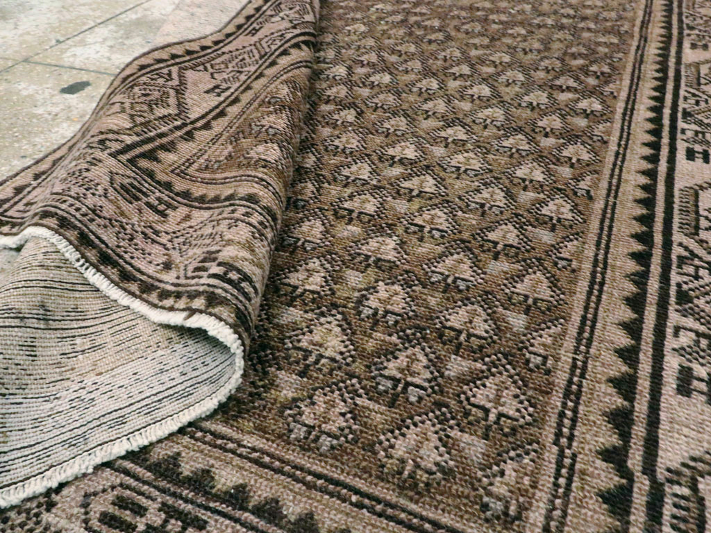 Vintage Persian Malayer Rug, No.21632 - Staging