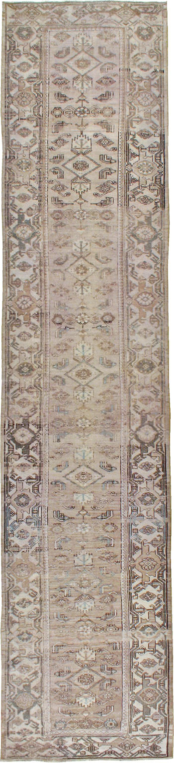 Vintage Persian Malayer Runner, No.21633 - Staging