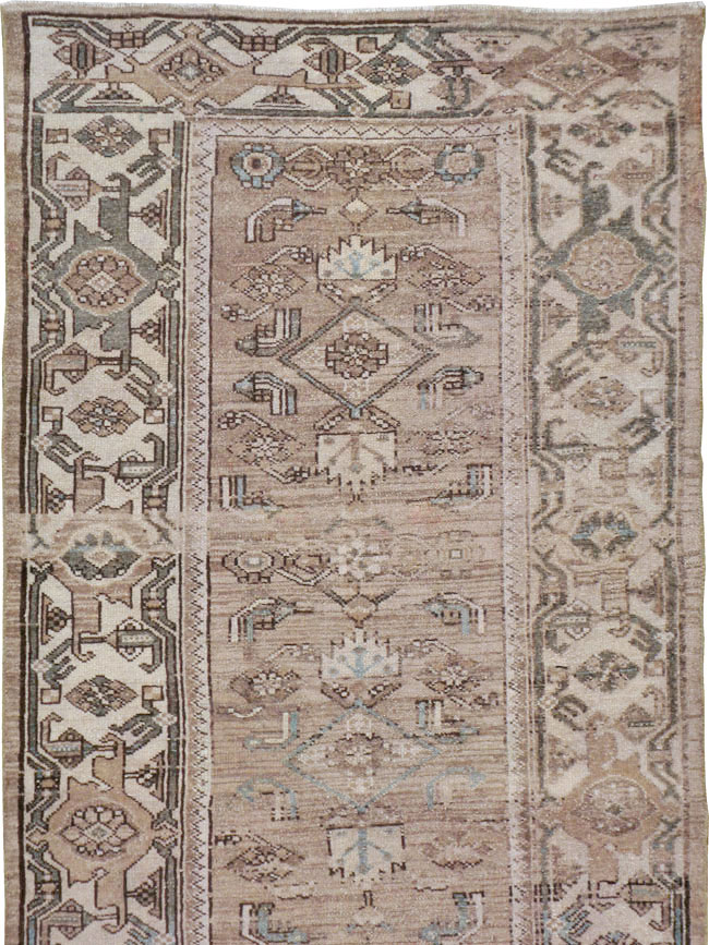 Vintage Persian Malayer Runner, No.21633 - Staging