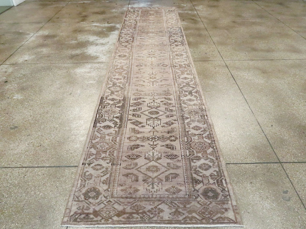 Vintage Persian Malayer Runner, No.21633 - Staging