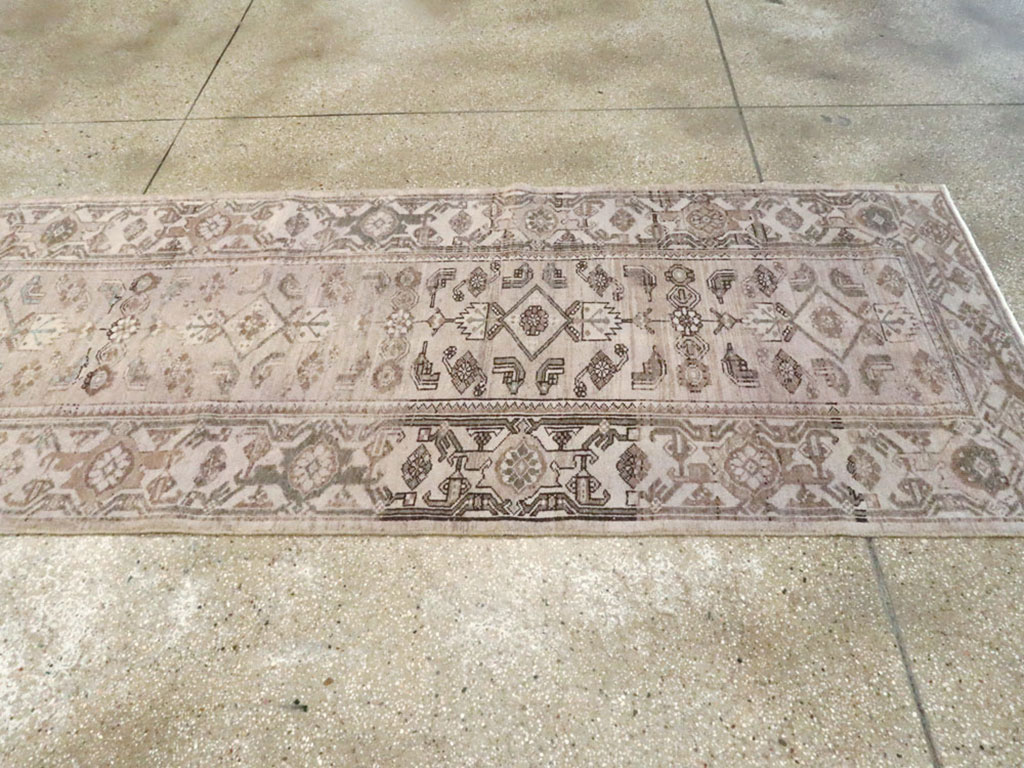 Vintage Persian Malayer Runner, No.21633 - Staging