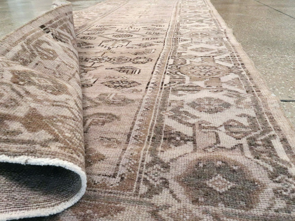 Vintage Persian Malayer Runner, No.21633 - Staging