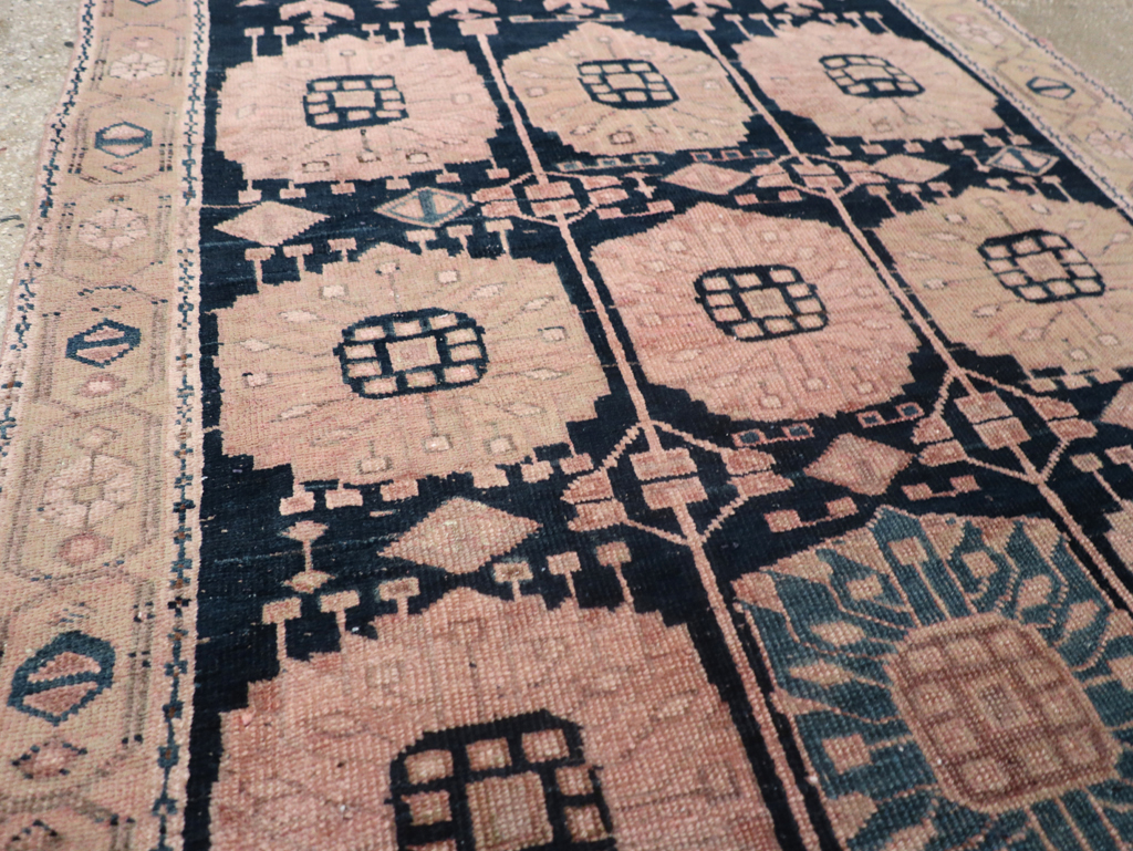 Vintage Persian Malayer Rug, No.21634 - Staging