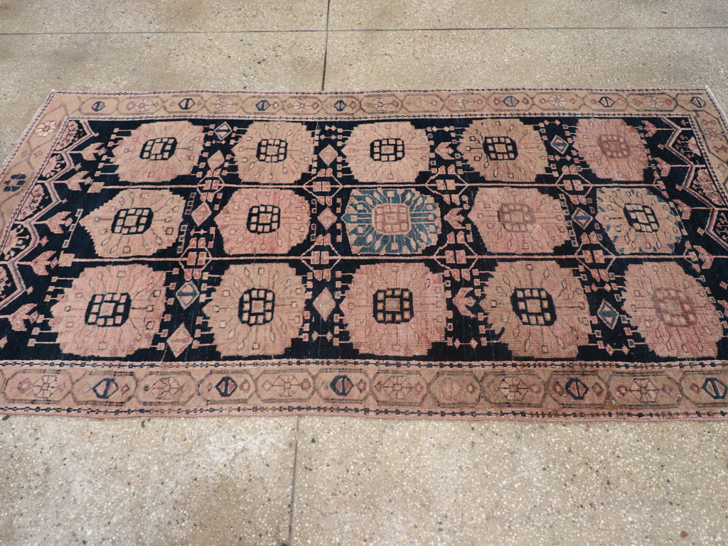 Vintage Persian Malayer Rug, No.21634 - Staging