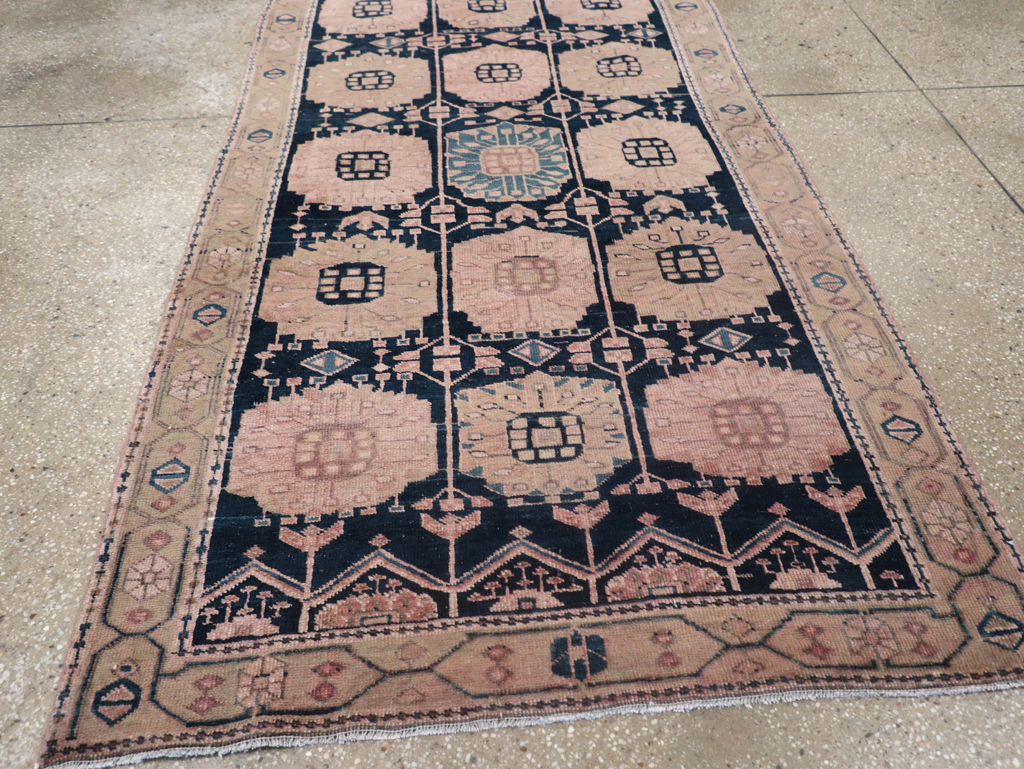Vintage Persian Malayer Rug, No.21634 - Staging