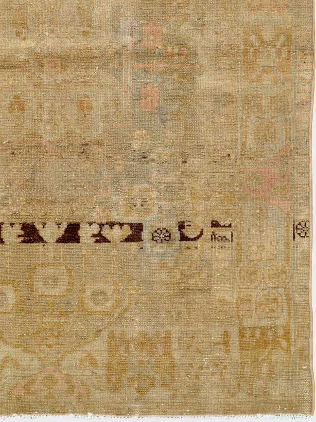 Vintage Persian Malayer Rug, No.21635 - Staging