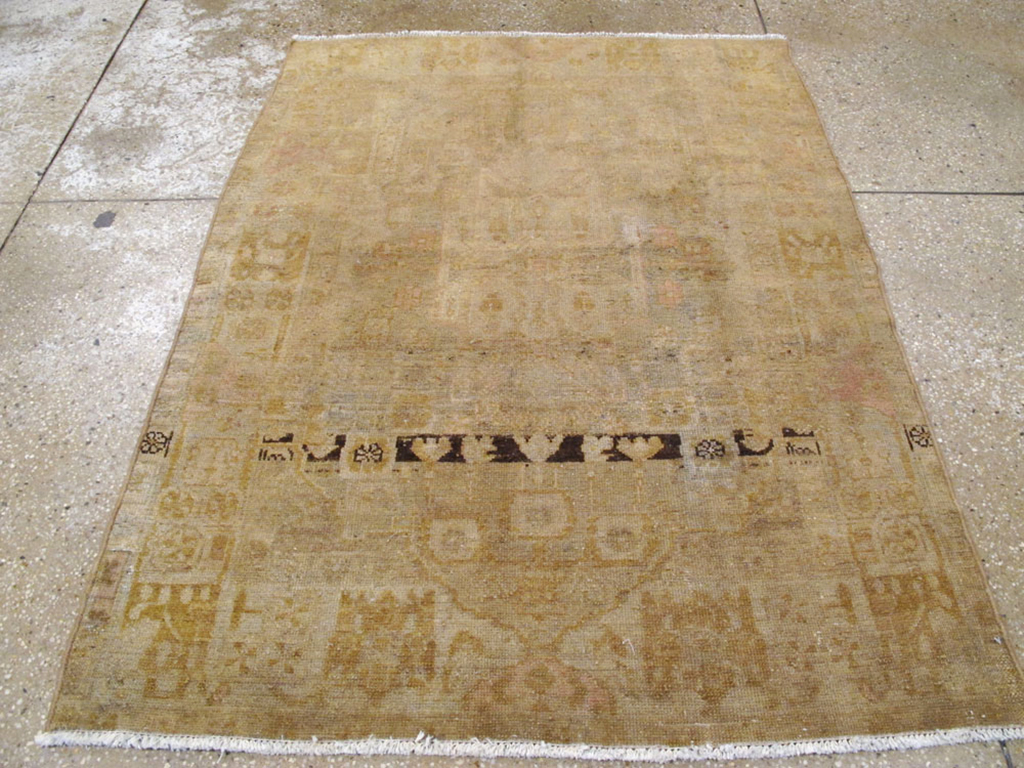 Vintage Persian Malayer Rug, No.21635 - Staging
